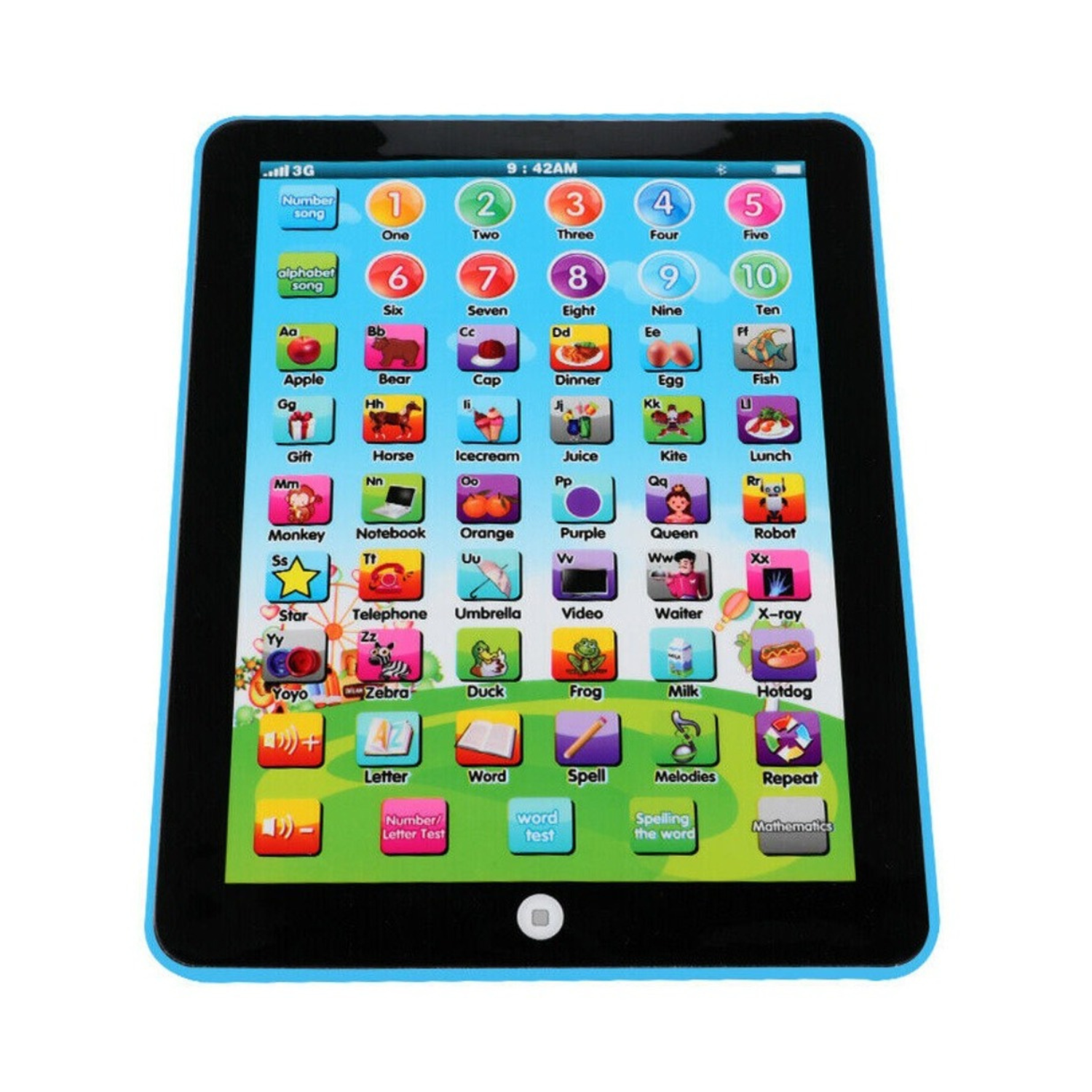Kids Learning Tablet Pad For Learning Purposes Of Kids And Childrens